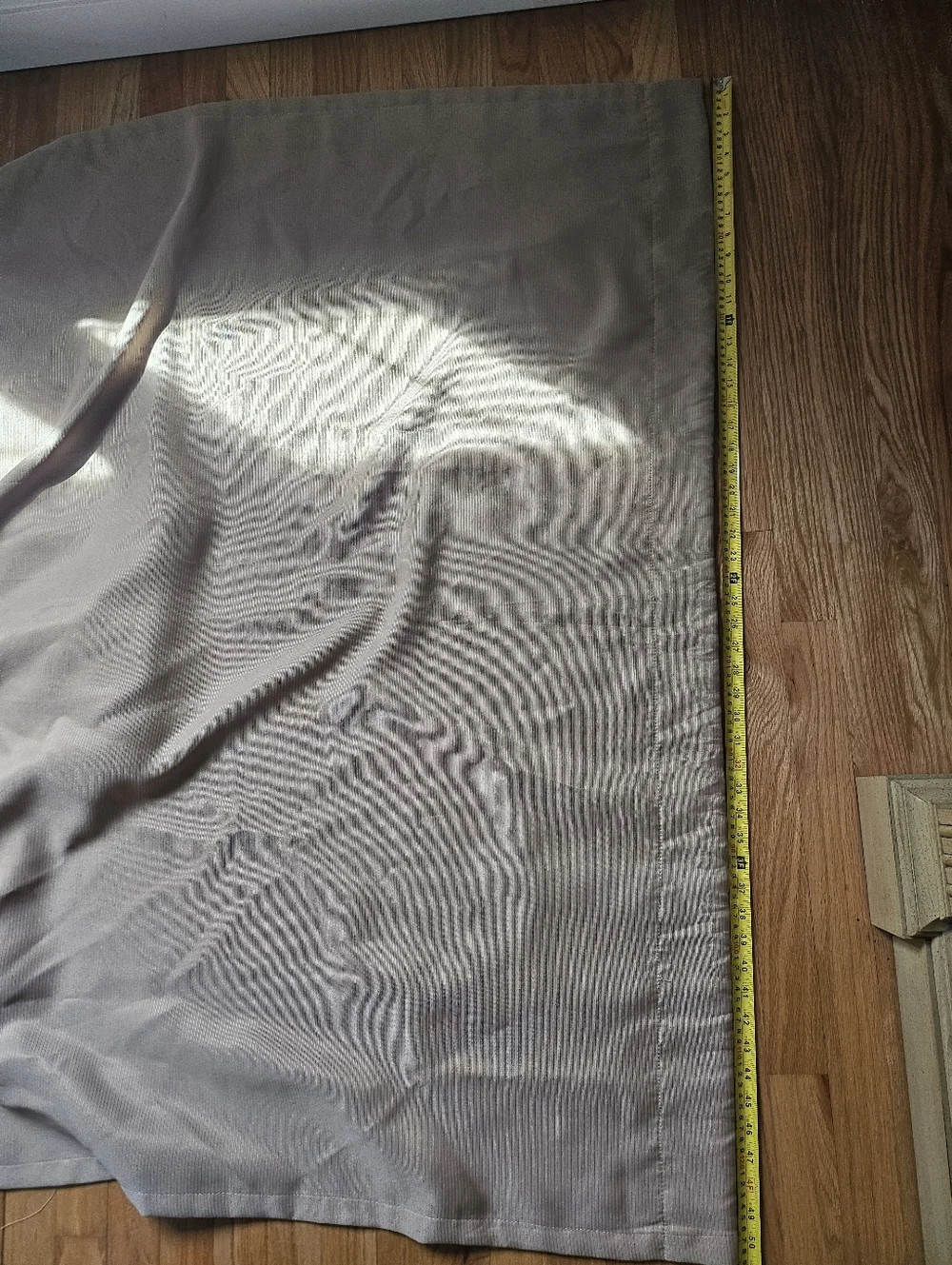 Gold/Neutral Tan Window Curtain Panels -
